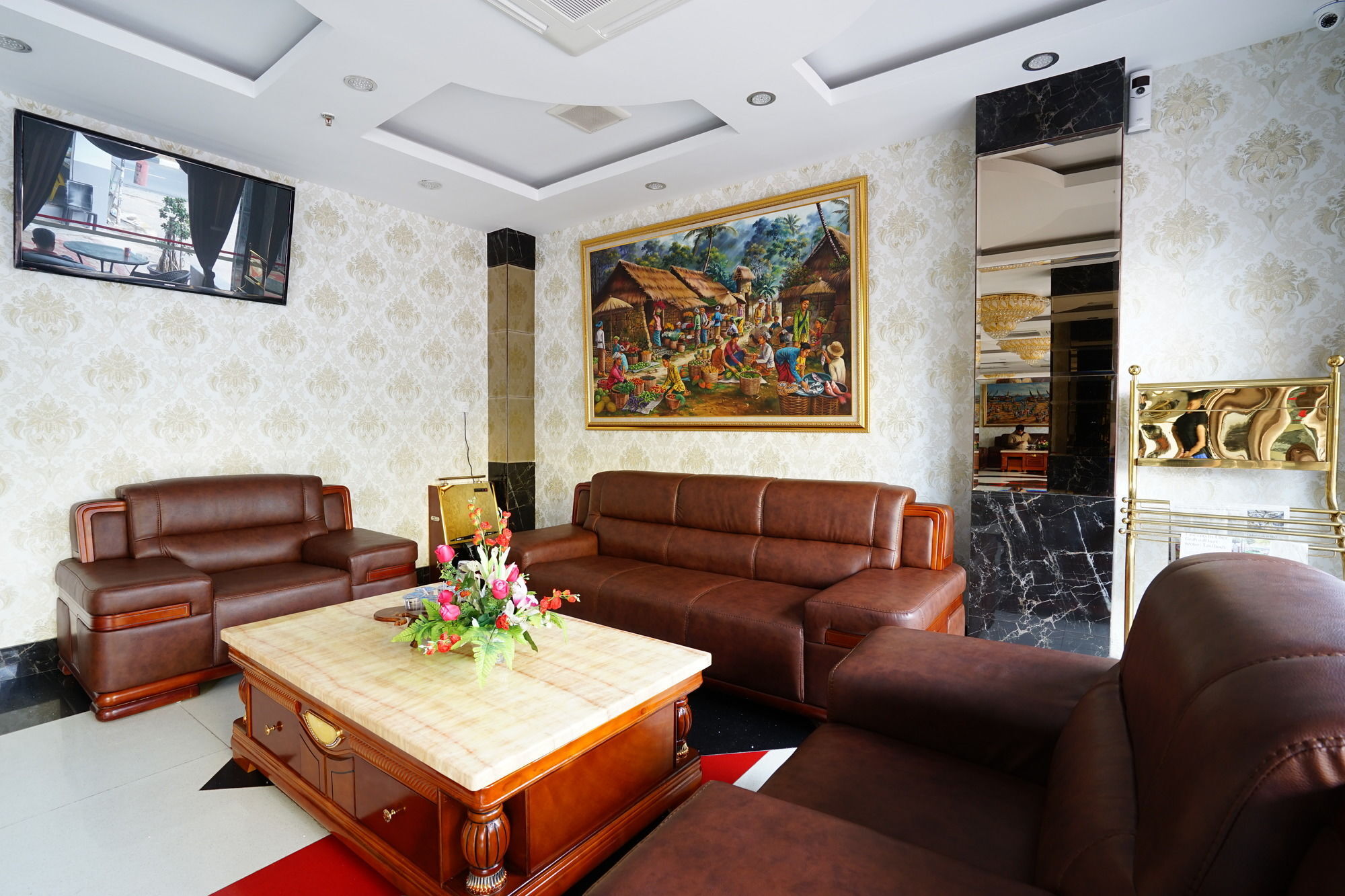 Cardinal Lucky Star Hotel Batam Exterior foto